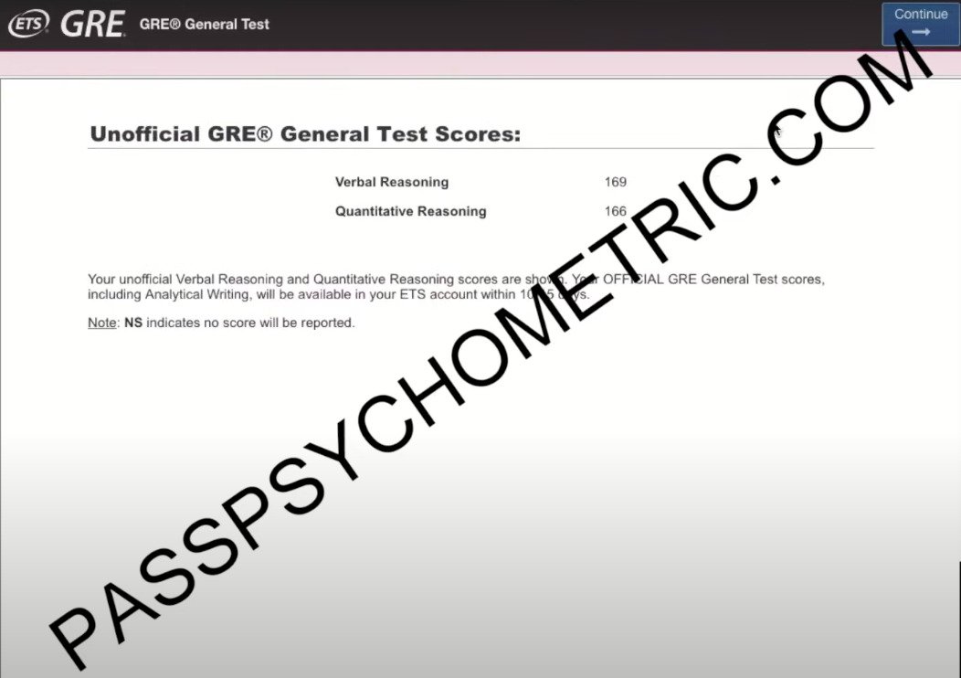 GRE 335 - PASSPSYCHOMETRIC - PAY SOMEONE TO SIT GRE