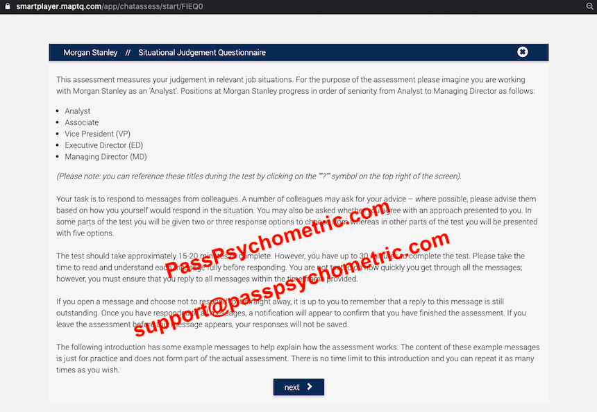 Morgan stanley - maptq cut-e - numerical reasoning test