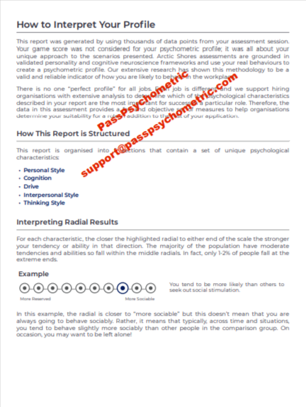 Arctic Shores Airbus Assessment Realistic Passing Score by PassPsychometric