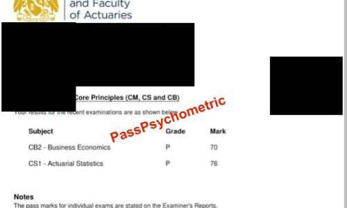 CB2 , CS1 EXAM IFOA