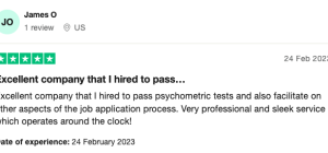 PassPsychometric Review