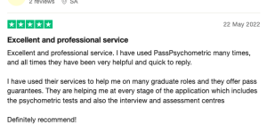PassPsychometric Review